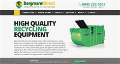 Desktop Screenshot of bergmanndirect.co.uk